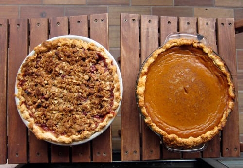 Cherry Pie With Crumb Topping